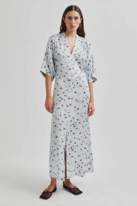 Adira Dress, Gray Dawn