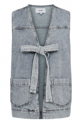 NuBrooklyn Vest, Light Blue Bleach