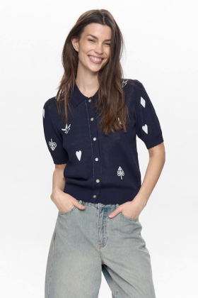 Numalitta cardigan, Dark Sapphire