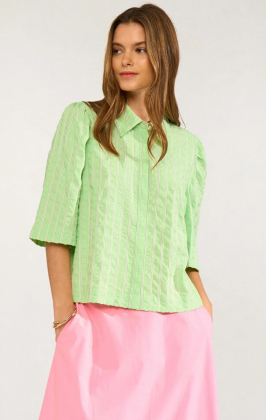 Nupiper shirt, Absinthe Green 