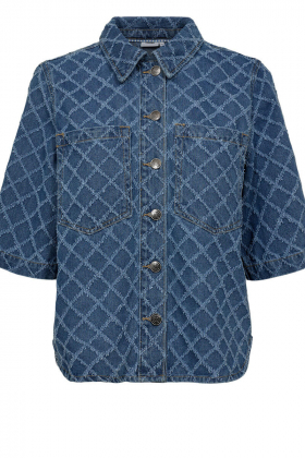 Nuemilia shirt, Medium Blue Denim
