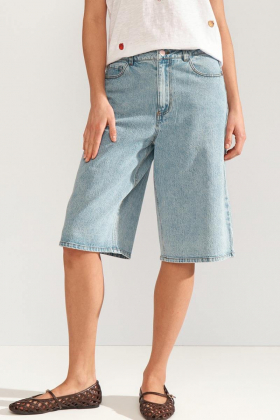 Numalaga shorts, Light Blue Denim