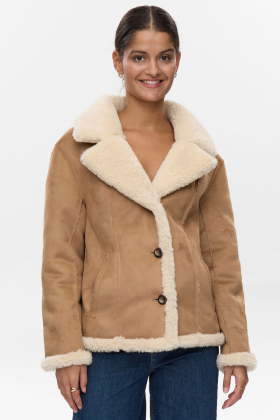 NuElliotta Reversible Jacket, Cognac