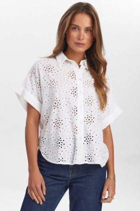 NuKarissa Shirt, Bright White