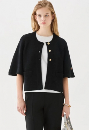 Palmer autumn cardigan, Black