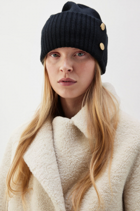 Roya Beanie, Black