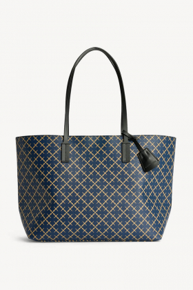 Abigail Tote Bag, Navy Blazer