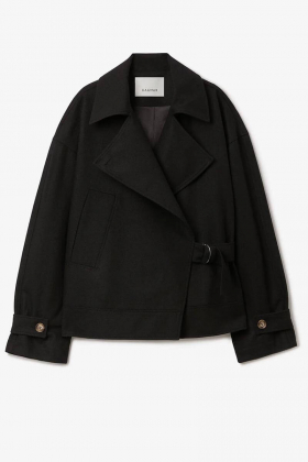 Aviator jacket, Black