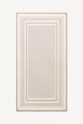 Julee wool scarf, Feather