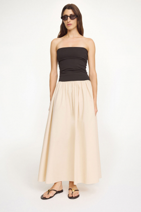 Marc Organic Cotton Maxi Dress, Oyster Grey