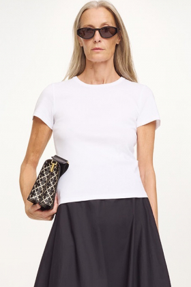 Alicia organic cotton T-shirt, White