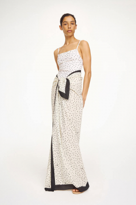 Cianna cotton scarf, Black