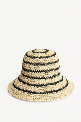 Strawilla paper hat, Vanilla Cream