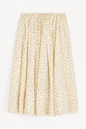 Pheo organic cotton skirt, Polka dot print