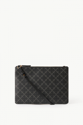 Ivy Clutch, Charcoal