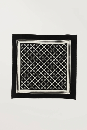 Cornelis Wool Scarf, Black