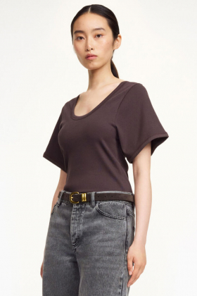 Lunai T-shirt, Warm Brown