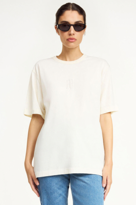 Fayeh Organic Cotton T-shirt, Soft White
