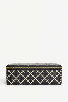 Bae Makeup Cosmetic Case, Black & Cream