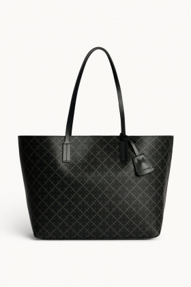 Abigail Tote Bag, Charcoal
