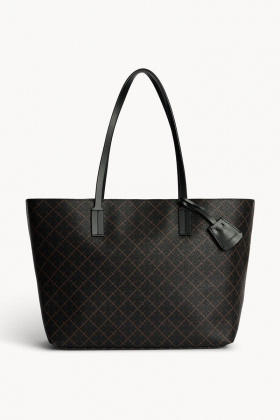 Abigail Tote Bag, Dark Chokolate