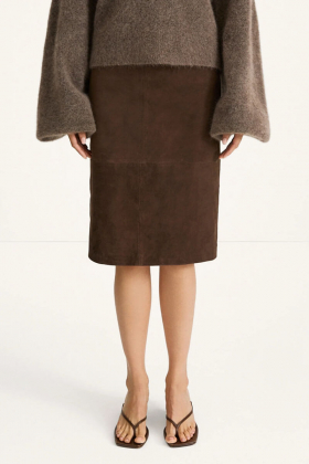 Valeria skirt , Pebble brown