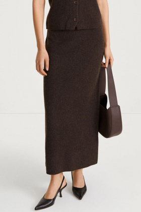 Harmonia Skirt, Coffee