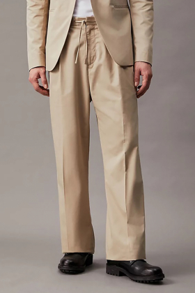 Cotton Seacell Modern Pants, Fresh Clay