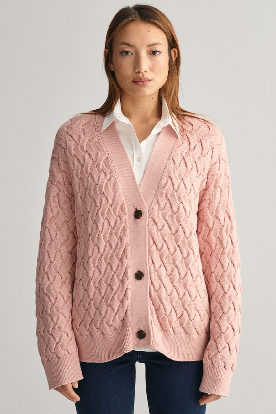 Cotton cardigan deals