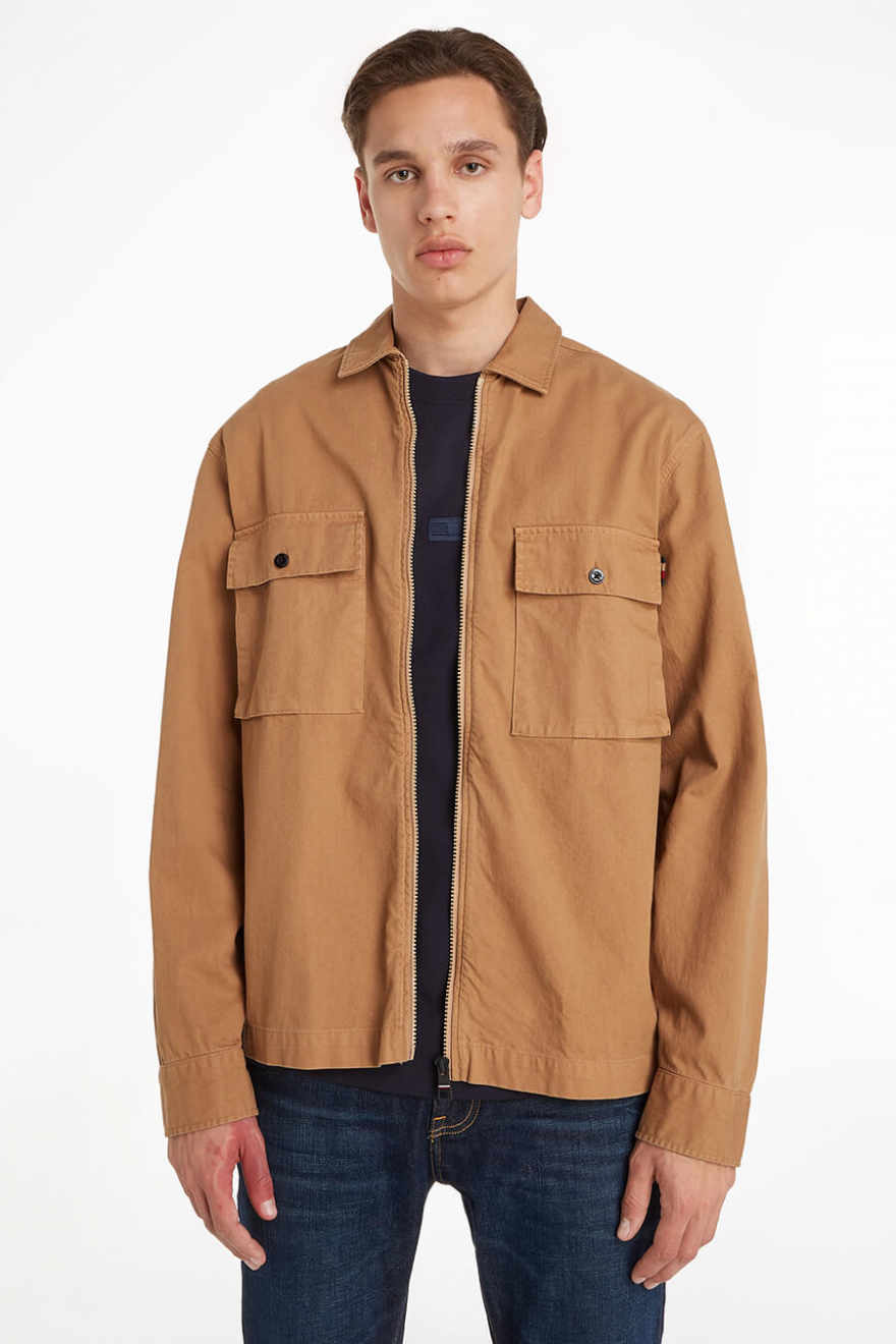 Tommy hilfiger deals shirt jacket