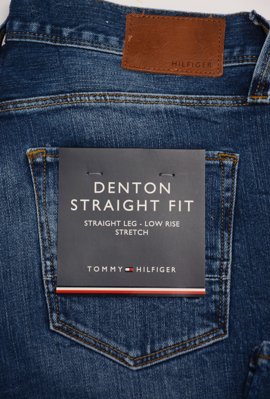 tommy hilfiger denton stretch straight fit jeans